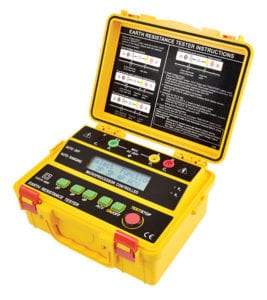 4 Wire Earth Resistance Tester