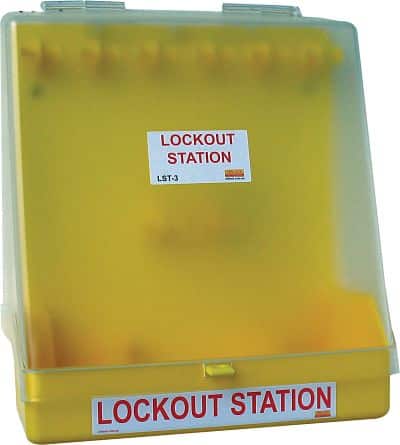 Lockout Station with Lid