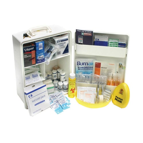 Industrial Workplace First Aid Kit wall mounted